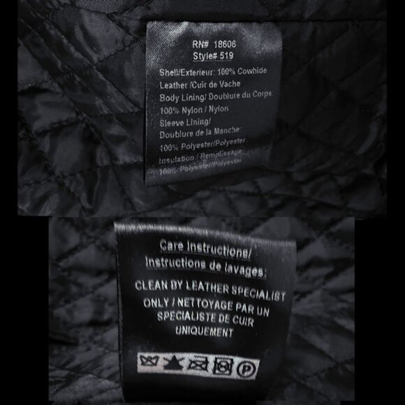 SCHOTT BROS PERFECTO Genuine Steerhide Leather Biker Jacket - Picture 15 of 15